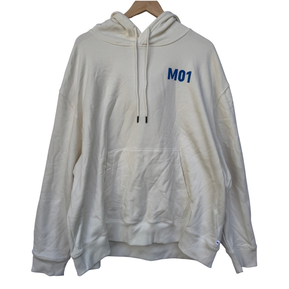 Mode of One Mens XXL Neo Natural Off-White M01 Graphic Fleece Hoodie 100194420MN